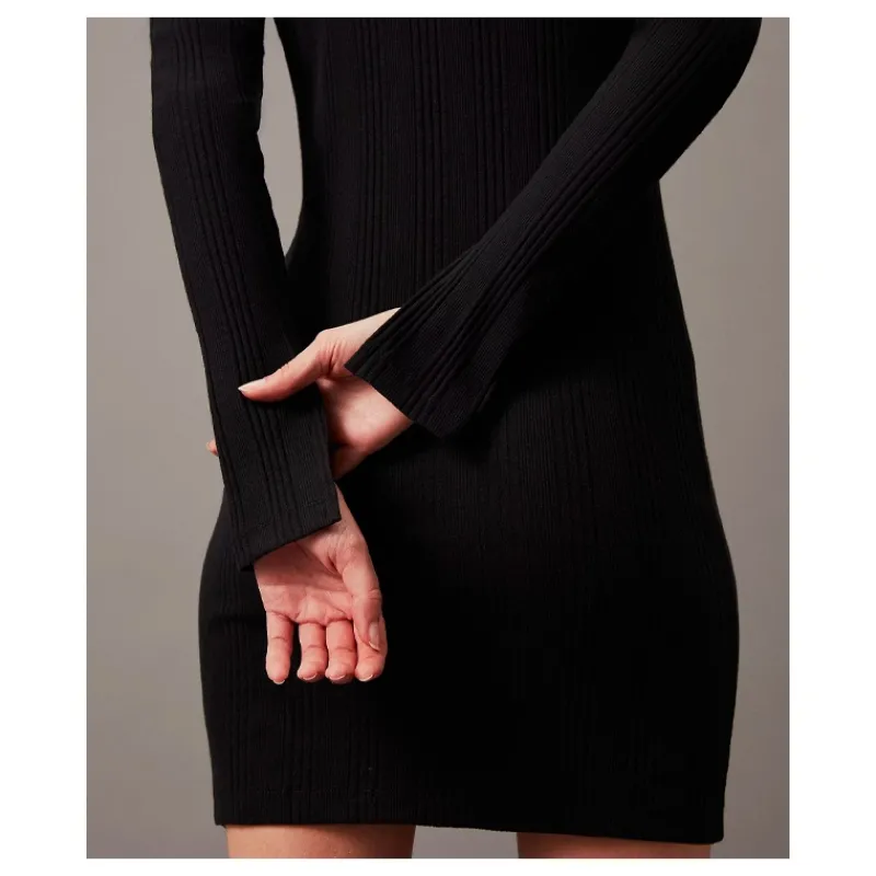 abito_maniche_lunghe_slim_2.webp ABITO MANICHE LUNGHE SLIM CALVIN KLEIN JEANS- Vestiti E Tute