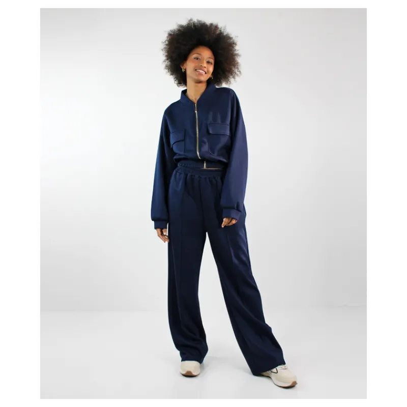 BOMBER NEOPRENE CON ZIP HOZONE- Felpe