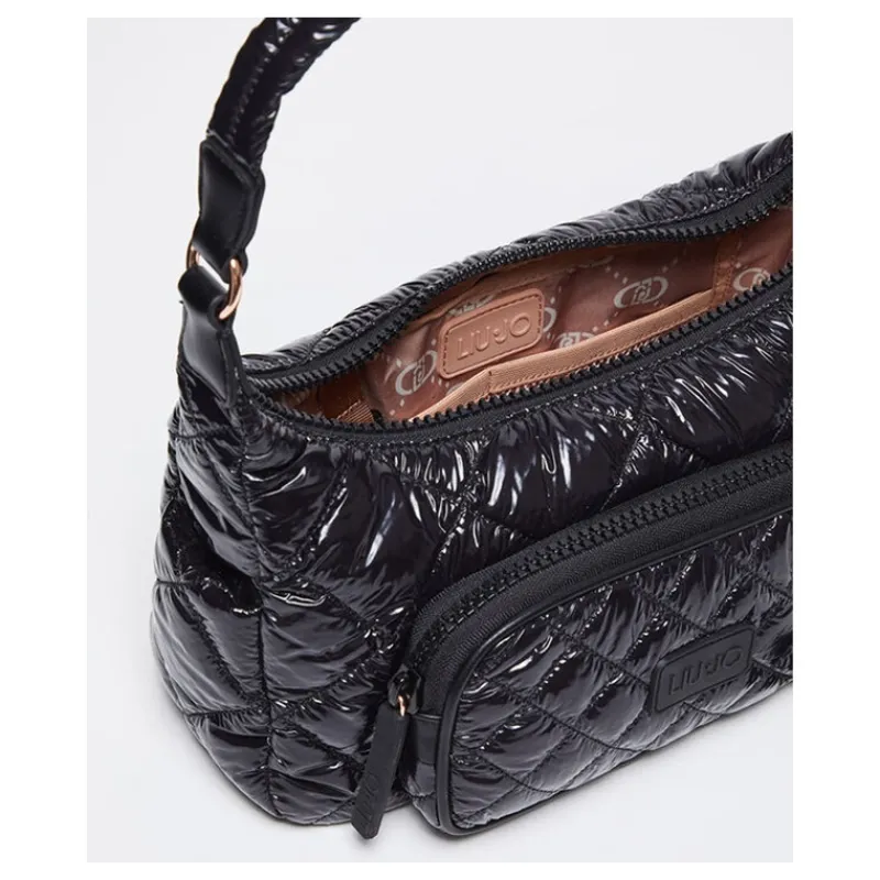 borsa_a_spalla_in_nylon_t_6.webp BORSA A SPALLA IN NYLON TRAPUNTATO LIU°JO- Accessori