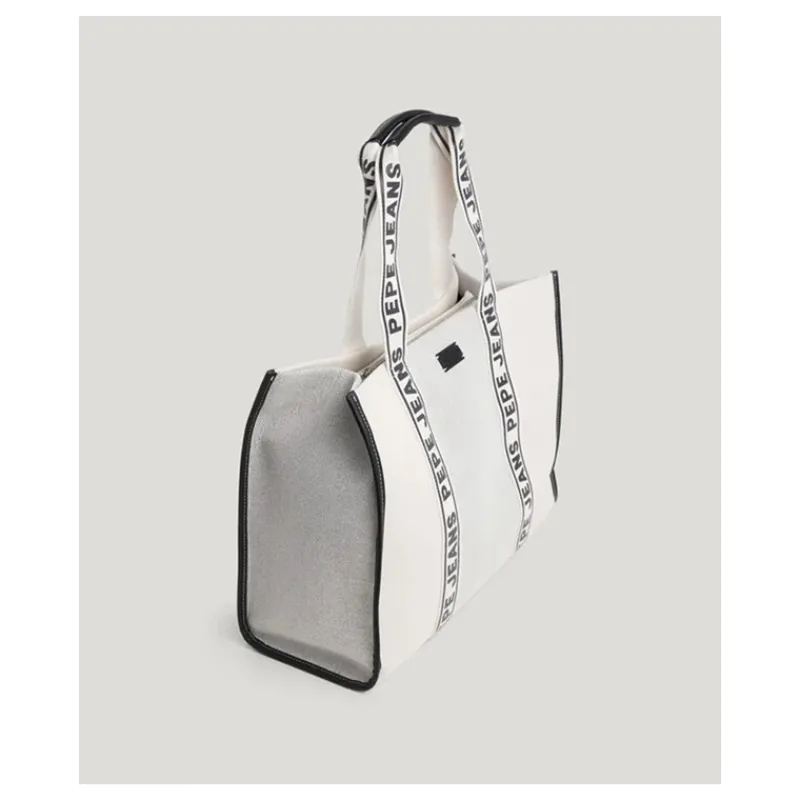 BORSA TOTE CON DETTAGLI IN SIMILPELLE PEPE JEANS- Accessori
