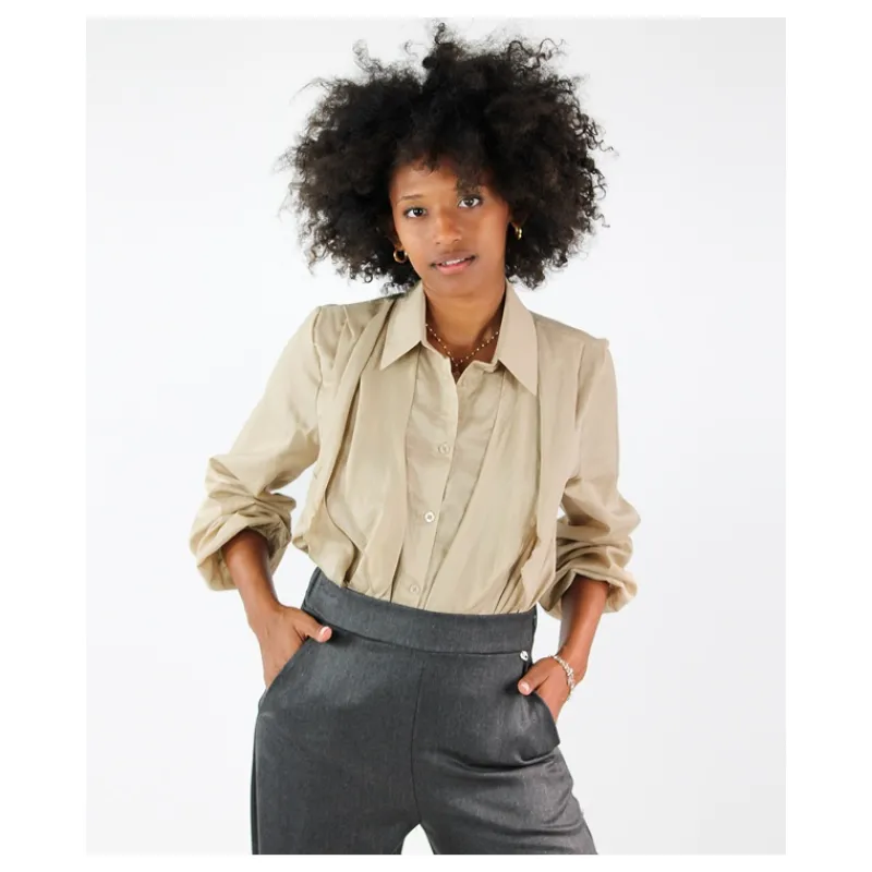 CAMICIA ROUGE HOZONE- Camicie E Bluse