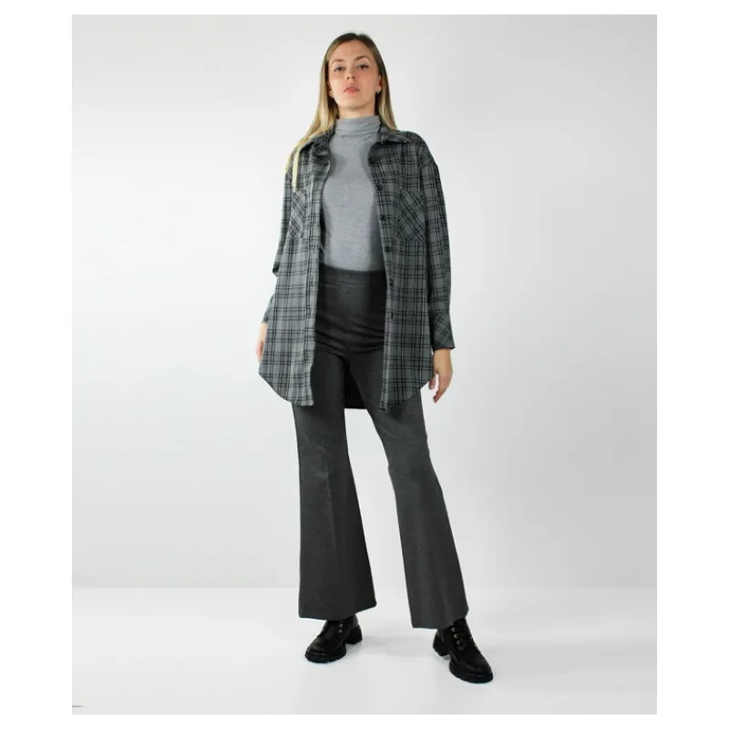 CAMICIA SCOZZESE HOZONE- Camicie E Bluse