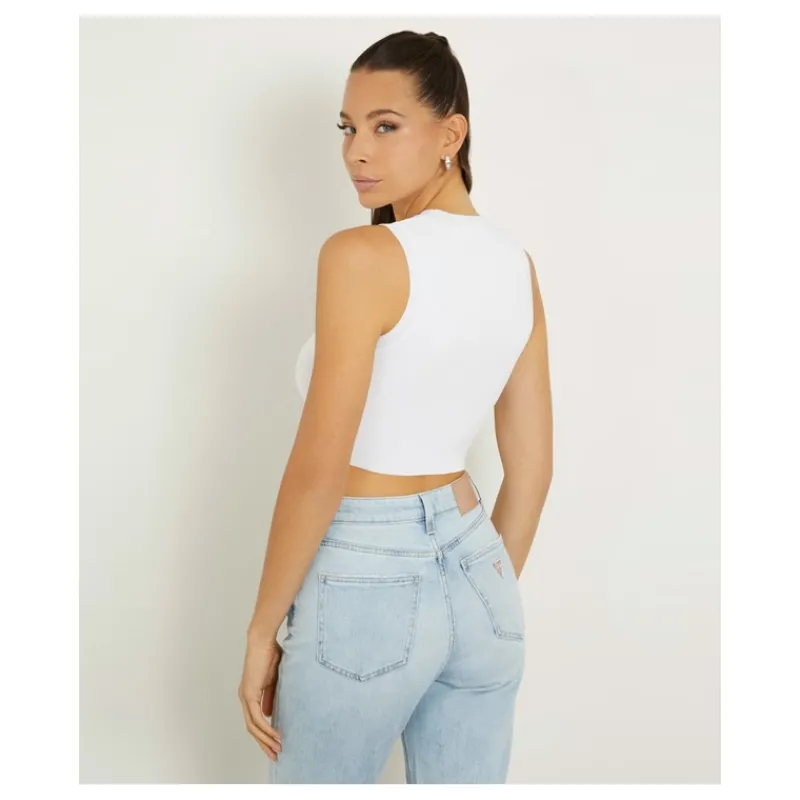 canotta_con_logo_a_triang_2.webp CANOTTA CON LOGO A TRIANGOLO GUESS- T-shirt & Top
