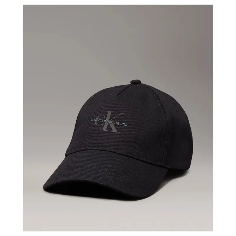 CAPPELLO IN TWILL CON LOGO CALVIN KLEIN JEANS- Accessori
