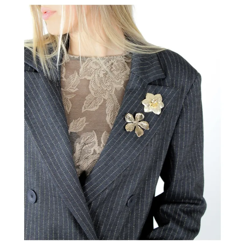 CAPPOTTO GESSATO LUREX HOZONE- Capi Spalla