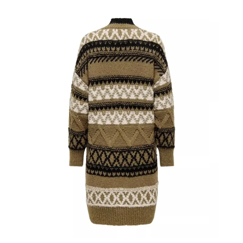 CARDIGAN LAVORATO A MAGLIA ONLY- Maglieria