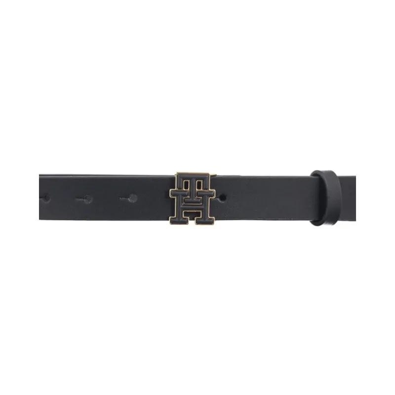 CINTURA IN PELLE CON LOGO TOMMY HILFIGER- Accessori