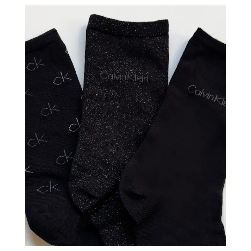 COFANETTO REGALO 3 CALZE CALVIN KLEIN- Accessori