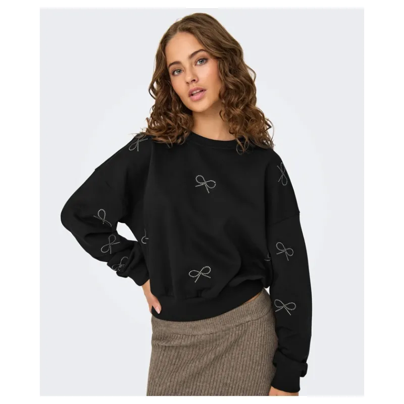 felpa_con_dettaglio_fiocc_5.webp FELPA CON DETTAGLIO FIOCCHI STRASS ONLY- Felpe