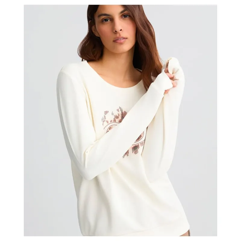 felpa_con_logo_animalier__4.webp FELPA CON LOGO ANIMALIER E STRASS LIU°JO- Felpe