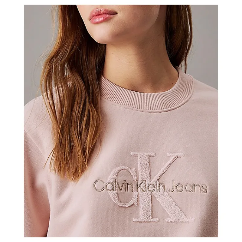 felpa_con_monogramma_in_c_4.webp FELPA CON MONOGRAMMA IN CINIGLIA CALVIN KLEIN JEANS- Felpe