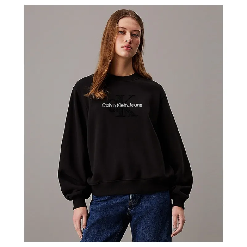 felpa_con_monogramma_in_c_6.webp FELPA CON MONOGRAMMA IN CINIGLIA CALVIN KLEIN JEANS- Felpe