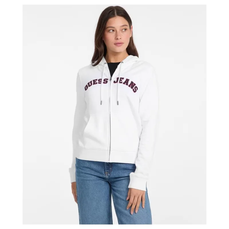 FELPA CON ZIP GUESS- Felpe
