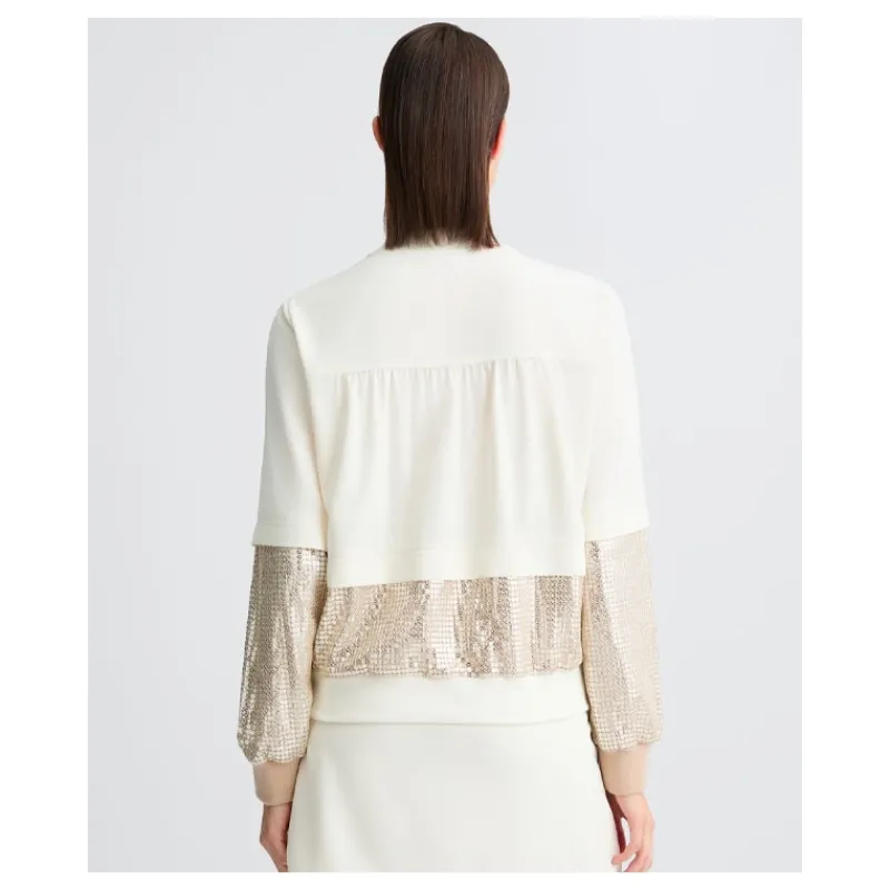 GIACCA CON PAILLETTES LIU°JO- Capi Spalla