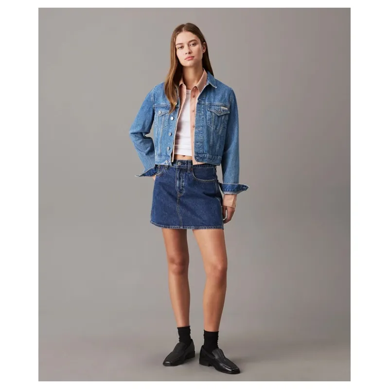 giacca_di_jeans_corta_ann_3.webp GIACCA DI JEANS CORTA ANNI '90 CALVIN KLEIN JEANS- Capi Spalla | Jeans