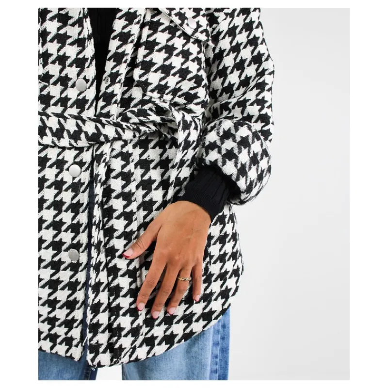 GIACCA/CAMICIA PIED DE POULE ONLY- Capi Spalla
