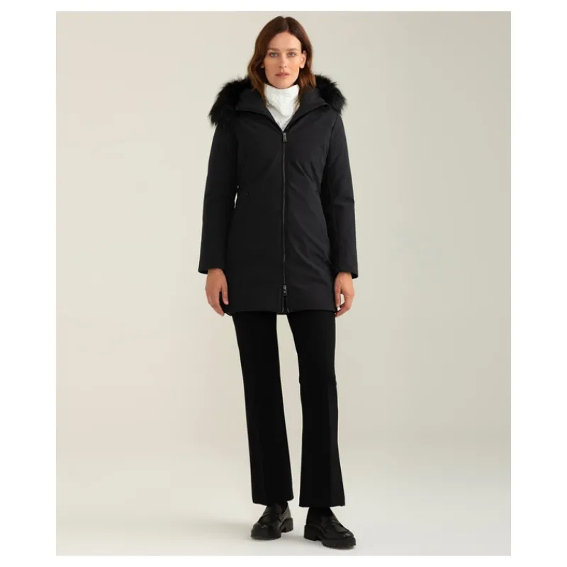GIUBBOTTO IN SOFT SHELL CON CAPPUCCIO FREDMELLO- Capi Spalla