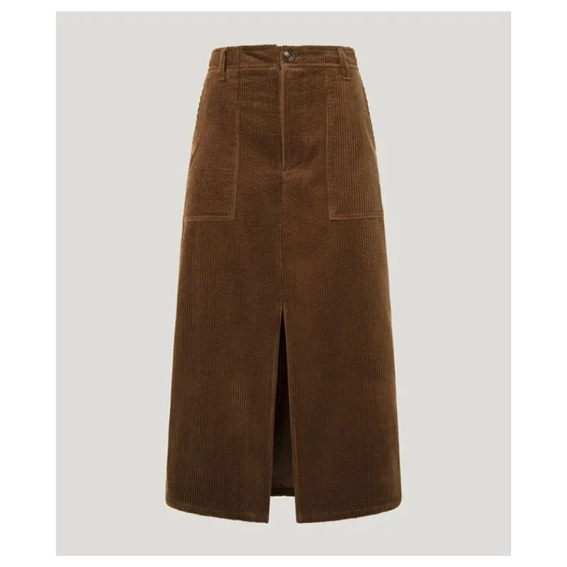 lounguette_in_velluto_a_c_4.webp LOUNGUETTE IN VELLUTO A COSTE PEPE JEANS- Gonne