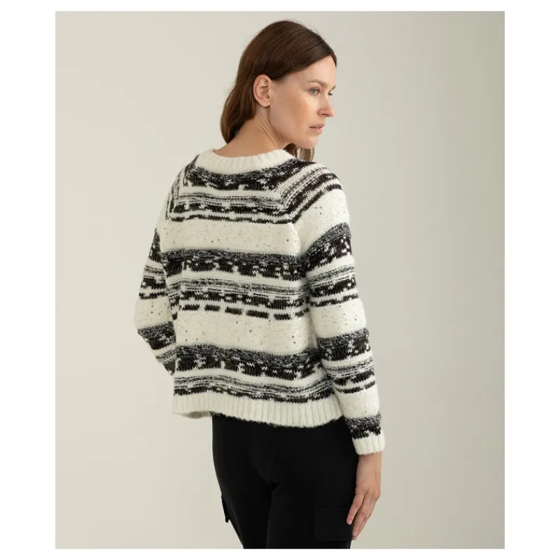 maglia_fantasia_a_righe_c_1.webp MAGLIA FANTASIA A RIGHE CON PAILLETTES FREDMELLO- Maglieria