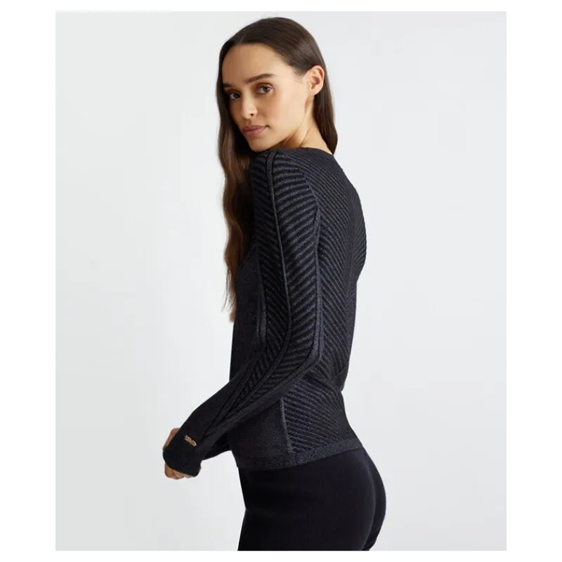 MAGLIA GIROCOLLO LUREX LIU°JO- Maglieria