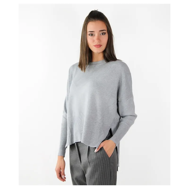 MAGLIA SPACCO LATERALE HOZONE- Maglieria