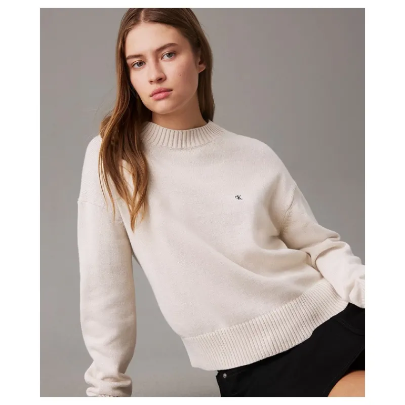 maglione_in_cotone_con_mo_4.webp MAGLIONE IN COTONE CON MONOGRAM CALVIN KLEIN- Maglieria
