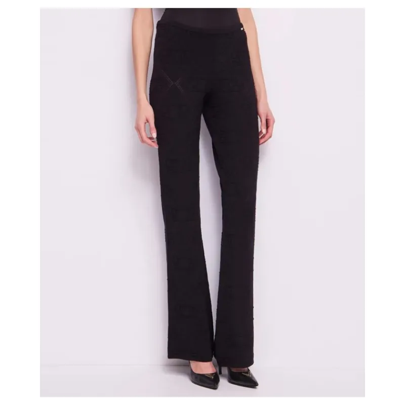 PANTALONI IN MAGLIA JACQUARD GAUDI'- Pantaloni
