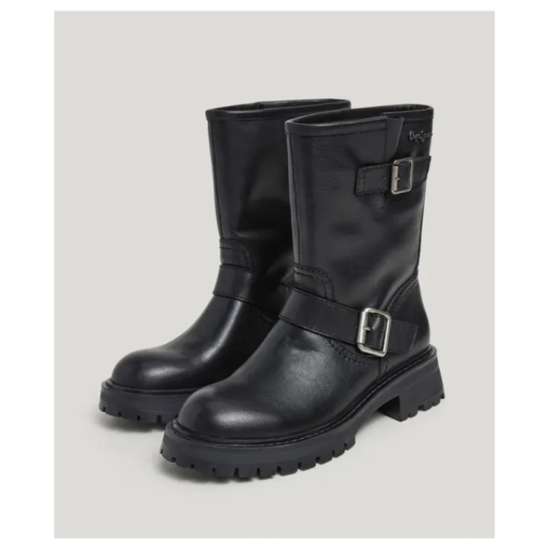 stivaletti_in_pelle_con_c_2.webp STIVALETTI IN PELLE CON CINTURINI PEPE JEANS- Accessori