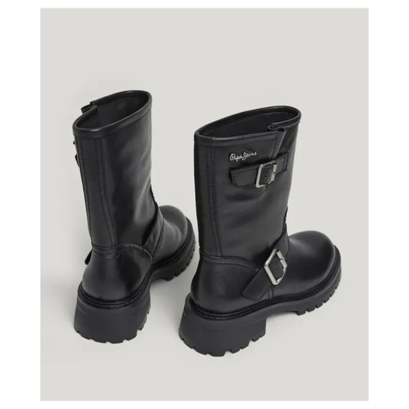 stivaletti_in_pelle_con_c_3.webp STIVALETTI IN PELLE CON CINTURINI PEPE JEANS- Accessori