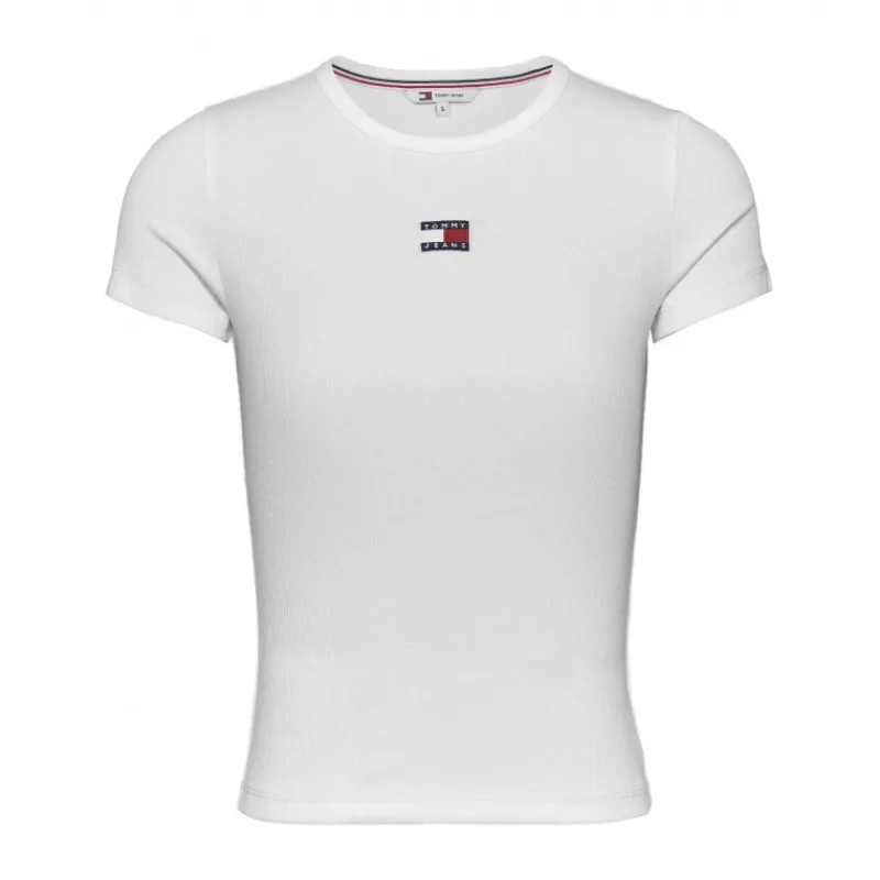 tshirt_a_coste_con_badge__3.webp T-SHIRT A COSTE CON BADGE TOMMY JEANS- T-shirt & Top