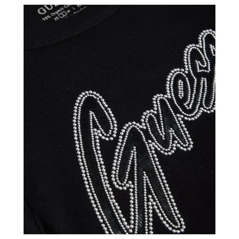 tshirt_con_logo_con_borch_8.webp T-SHIRT CON LOGO CON BORCHIE GUESS- T-shirt & Top