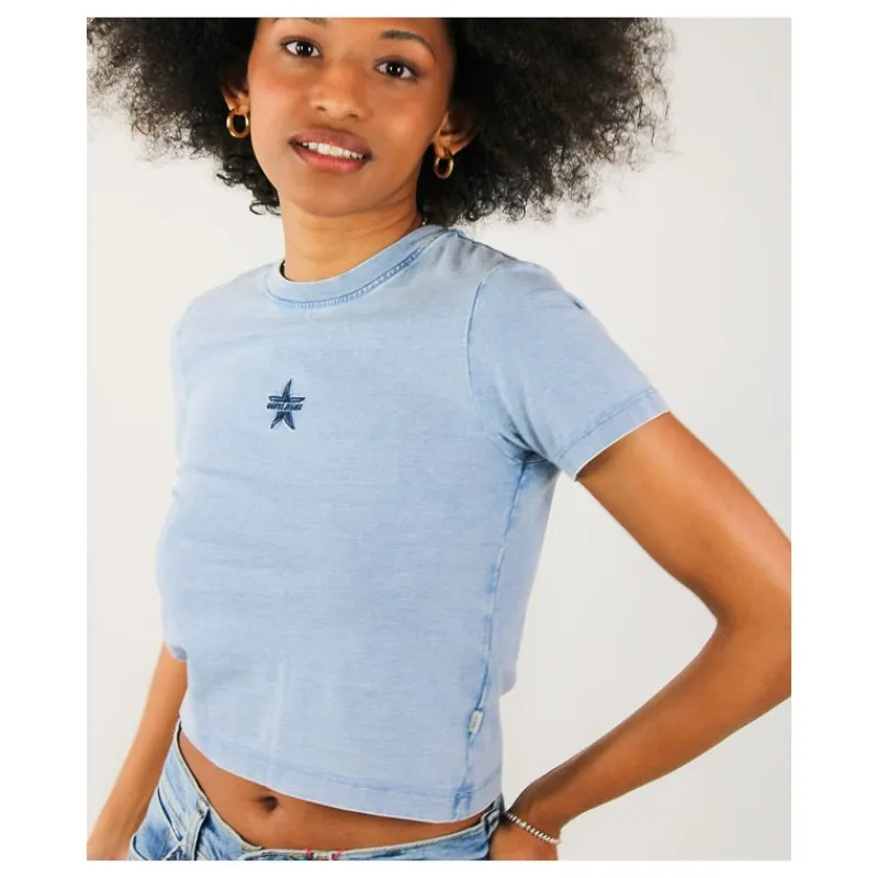 T-SHIRT CON LOGO GUESS JEANS- T-shirt & Top