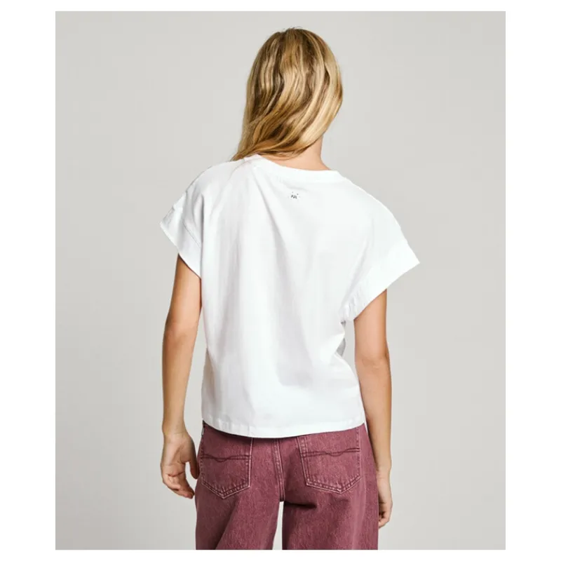 tshirt_con_logo_strass_pe_3.webp T-SHIRT CON LOGO STRASS PEPE JEANS- T-shirt & Top