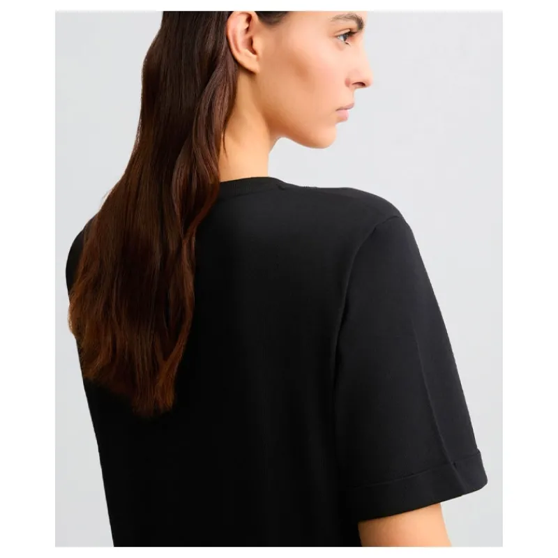 tshirt_con_scollo_a_v_e_s_11.webp T-SHIRT CON SCOLLO A V E STRASS LIU°JO- T-shirt & Top