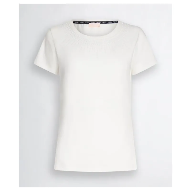 tshirt_con_strass_sul_dav_13.webp T-SHIRT CON STRASS SUL DAVANTI LIU°JO- T-shirt & Top