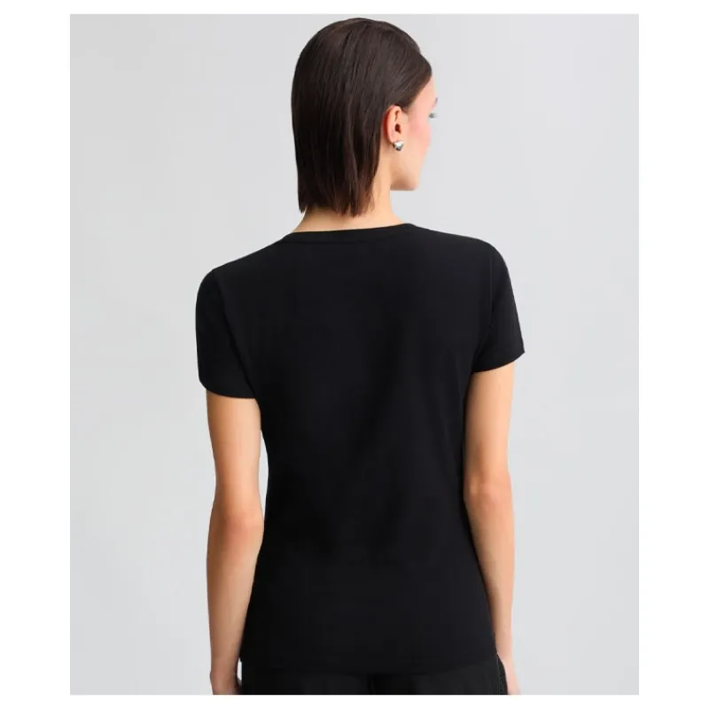 tshirt_con_strass_sul_dav_2.webp T-SHIRT CON STRASS SUL DAVANTI LIU°JO- T-shirt & Top
