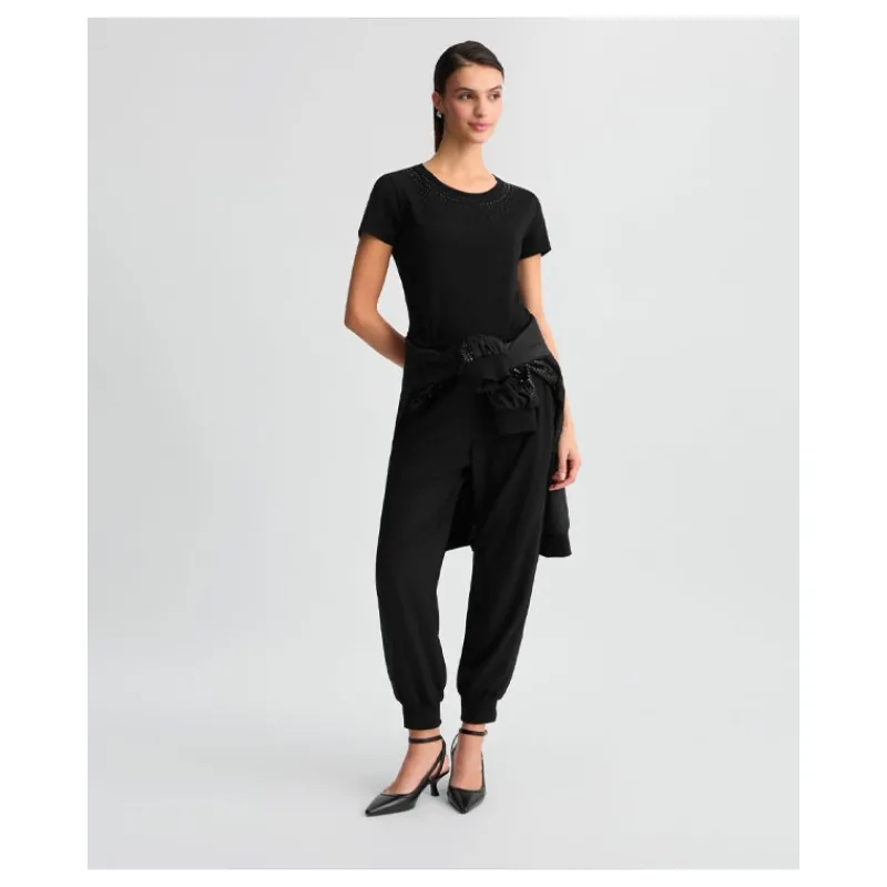tshirt_con_strass_sul_dav_5.webp T-SHIRT CON STRASS SUL DAVANTI LIU°JO- T-shirt & Top