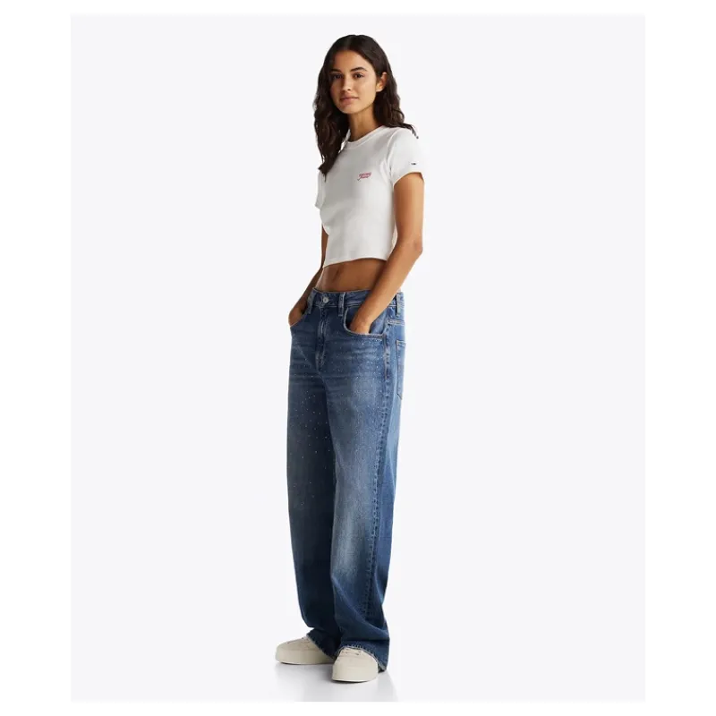 tshirt_crop_slim_fit_con__6.webp T-SHIRT CROP SLIM FIT CON LOGO TOMMY JEANS- T-shirt & Top