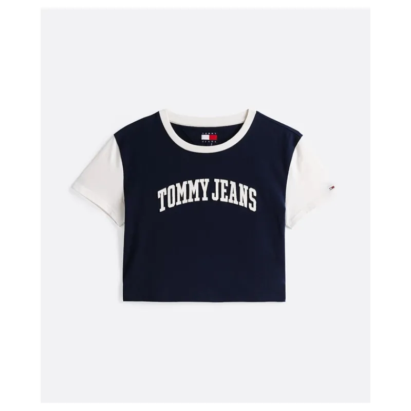 tshirt_crop_varsity_tommy_3.webp T-SHIRT CROP VARSITY TOMMY JEANS- T-shirt & Top