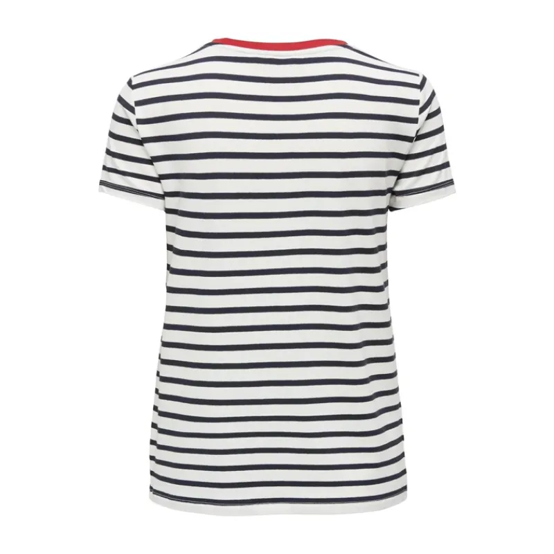 T-SHIRT FANTASIA A RIGHE ONLY- T-shirt & Top