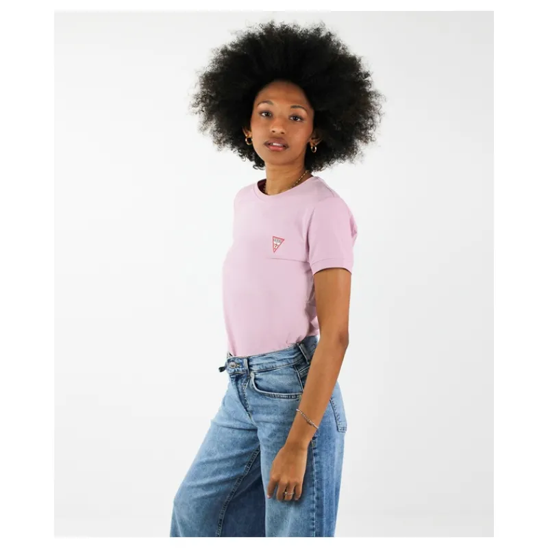 tshirt_logo_piccolo_trian_2.webp T-SHIRT LOGO PICCOLO TRIANGOLO GUESS- T-shirt & Top