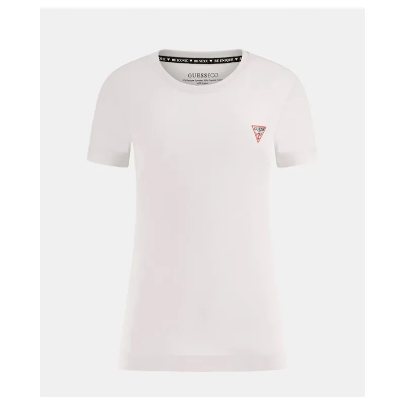 tshirt_logo_piccolo_trian_8.webp T-SHIRT LOGO PICCOLO TRIANGOLO GUESS- T-shirt & Top