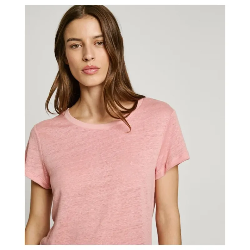 T-SHIRT LOGO RICAMATO PEPE JEANS- T-shirt & Top
