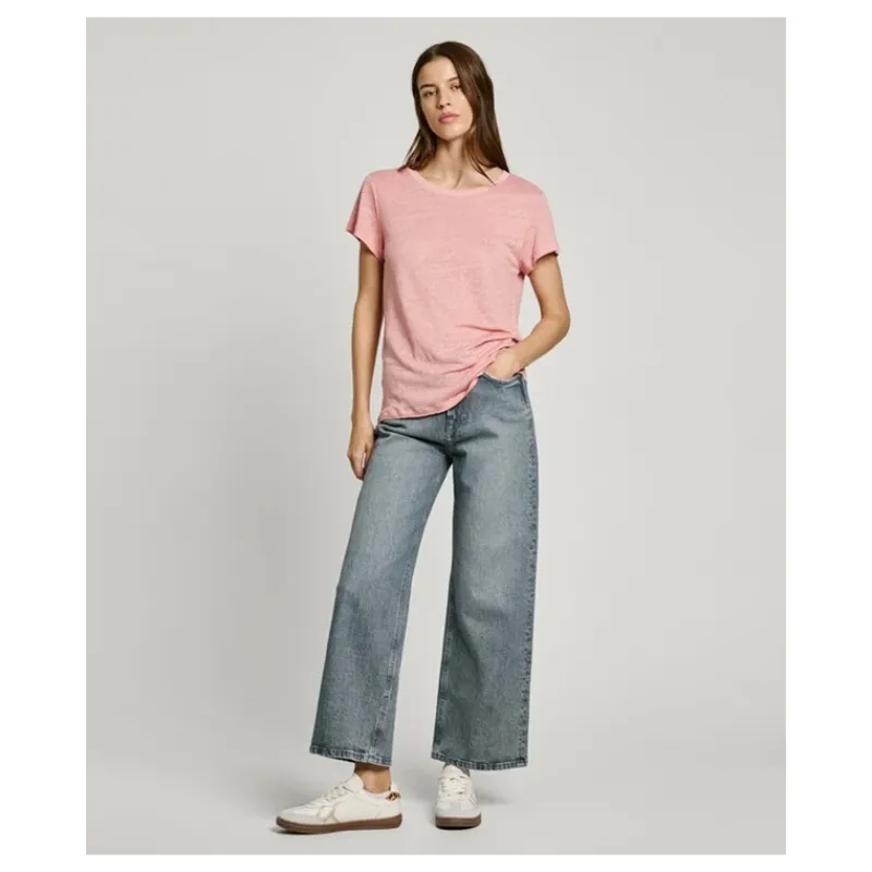 tshirt_logo_ricamato_pepe_2.webp T-SHIRT LOGO RICAMATO PEPE JEANS- T-shirt & Top