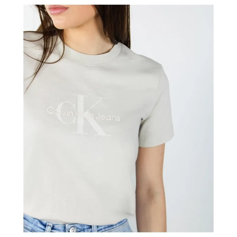 T-SHIRT MONOLOGO CALVIN KLEIN JEANS- T-shirt & Top