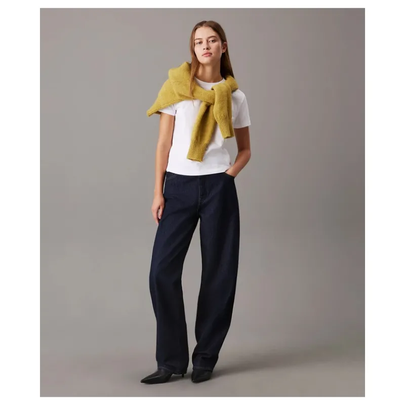 tshirt_scritta_con_logo_c_2.webp T-SHIRT SCRITTA CON LOGO CALVIN KLEIN JEANS- T-shirt & Top