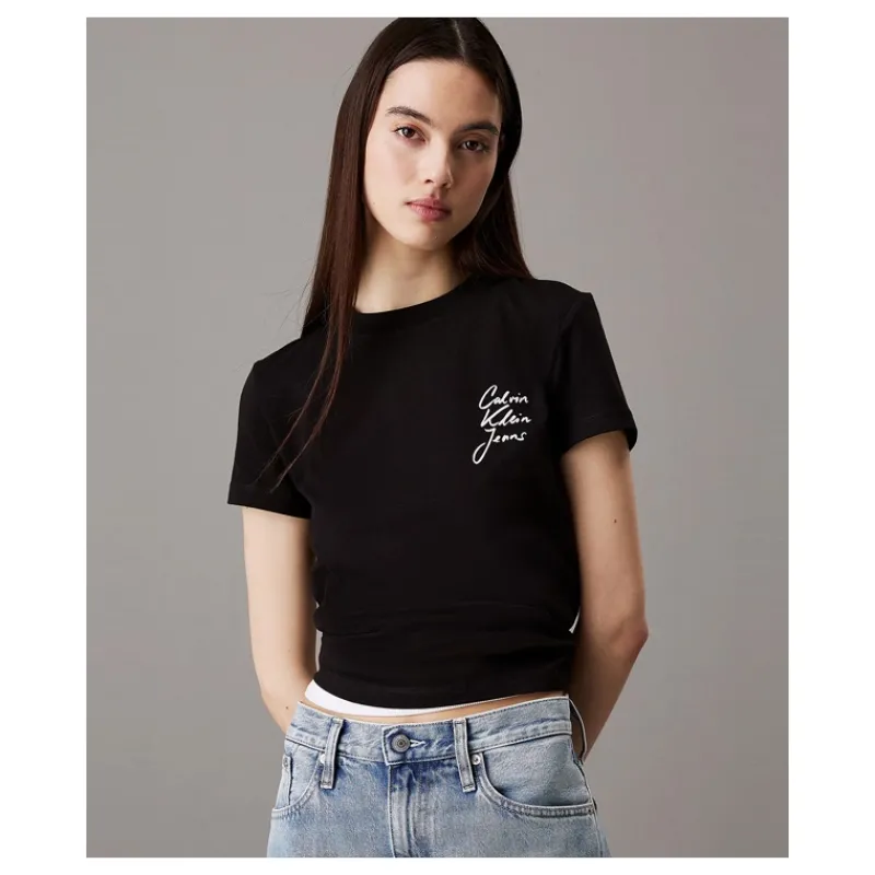 tshirt_scritta_con_logo_c_4.webp T-SHIRT SCRITTA CON LOGO CALVIN KLEIN JEANS- T-shirt & Top