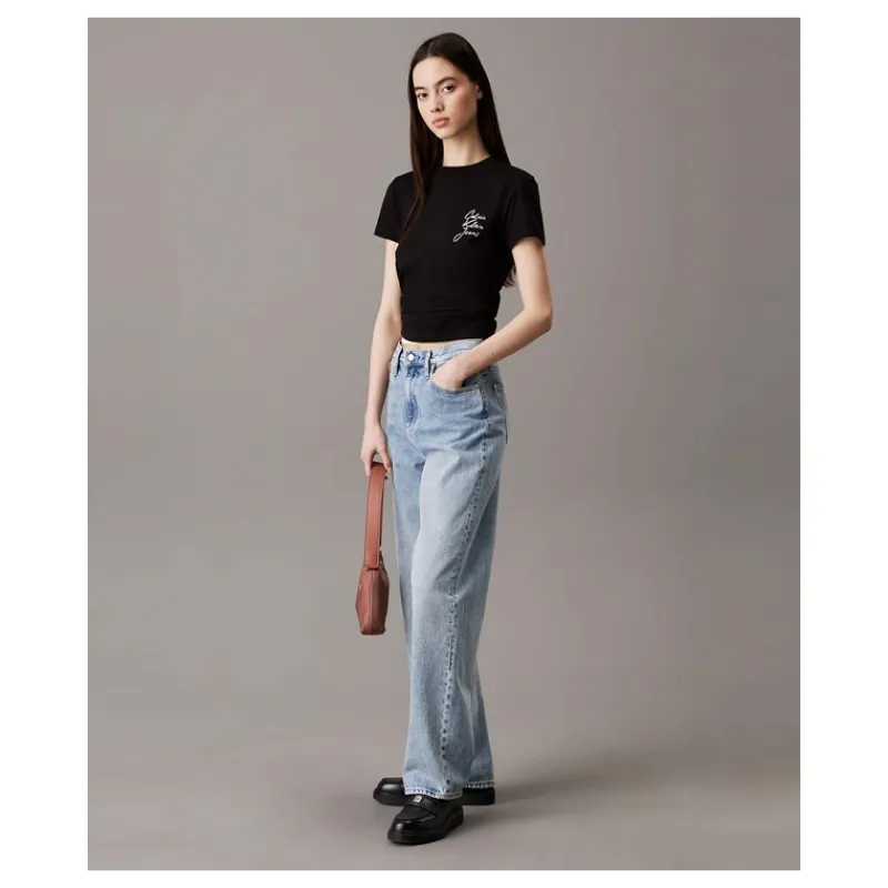 tshirt_scritta_con_logo_c_6.webp T-SHIRT SCRITTA CON LOGO CALVIN KLEIN JEANS- T-shirt & Top