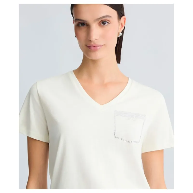 tshirt_taschino_con_stras_11.webp T-SHIRT TASCHINO CON STRASS LIU°JO- T-shirt & Top