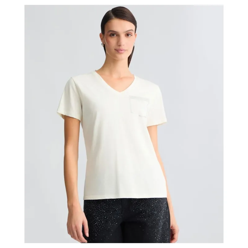 tshirt_taschino_con_stras_9.webp T-SHIRT TASCHINO CON STRASS LIU°JO- T-shirt & Top